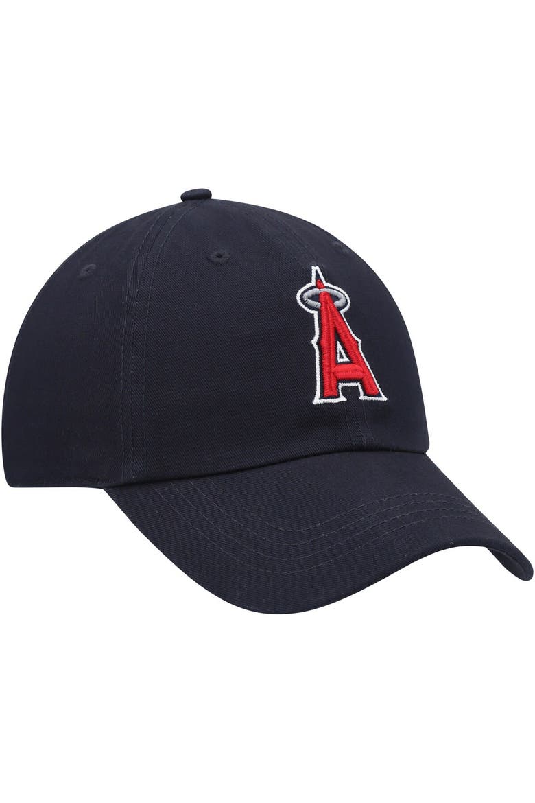 Women's '47 Navy Los Angeles Angels Team Miata Clean Up Adjustable Hat, Alternate, color, Navy