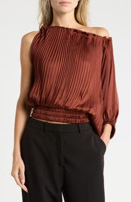 A.L.C. Mara One-Shoulder Top