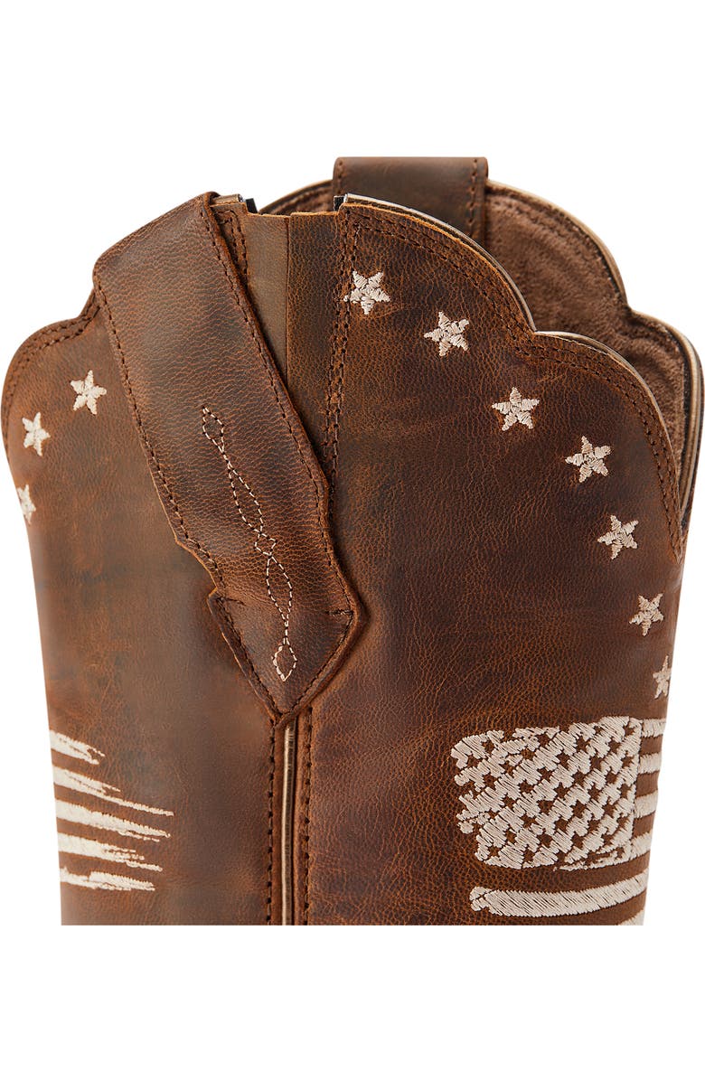 Ariat Heritage R-Toe Liberty Stretch Western Boot, Alternate, color,