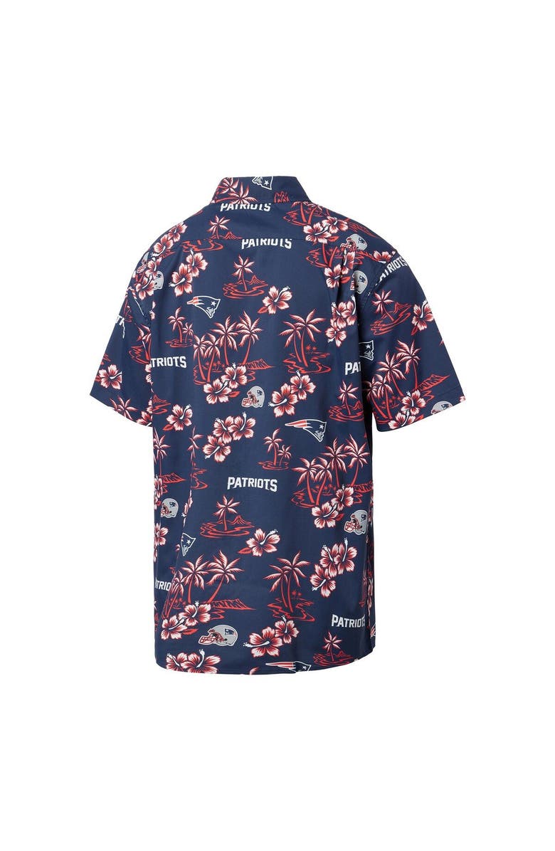 Reyn Spooner Men's Reyn Spooner Navy New England Patriots Kekai Button-Up Shirt, Alternate, color, Navy