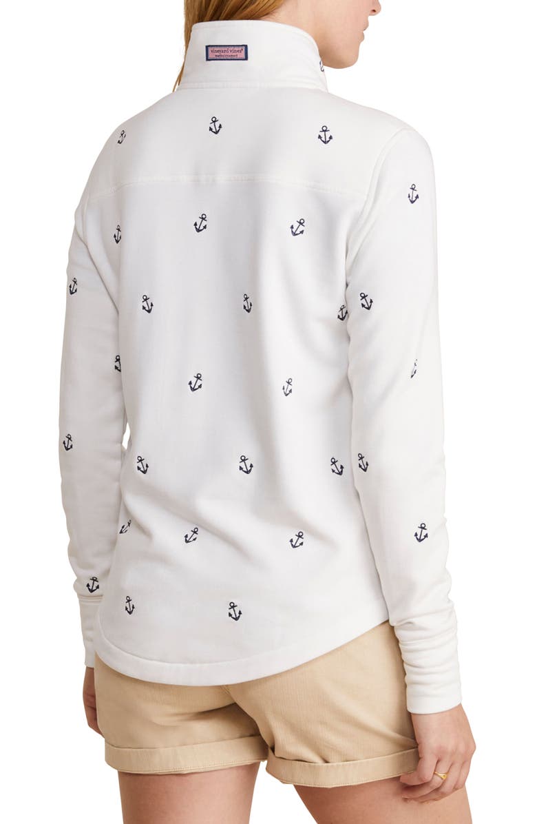 vineyard vines Dreamcloth Quarter Zip Pullover, Alternate, color, 