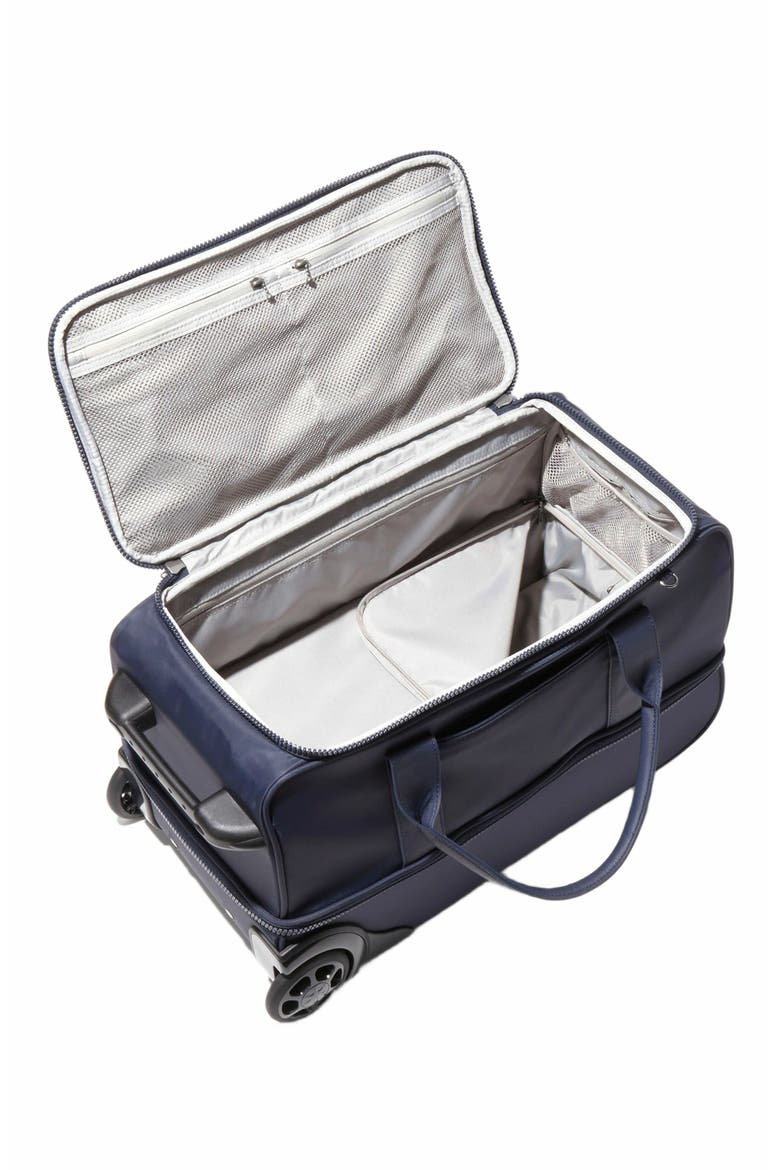 Gramercy Carry-On Travel Roller Duffel Bag, Alternate, color, French Navy