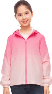 Rokka&Rolla Kids' Lightweight Fleece-Lined Windbreaker