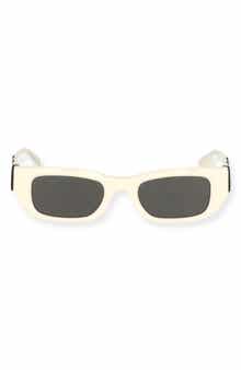 Off-White Fillmore 49mm Rectangular Sunglasses