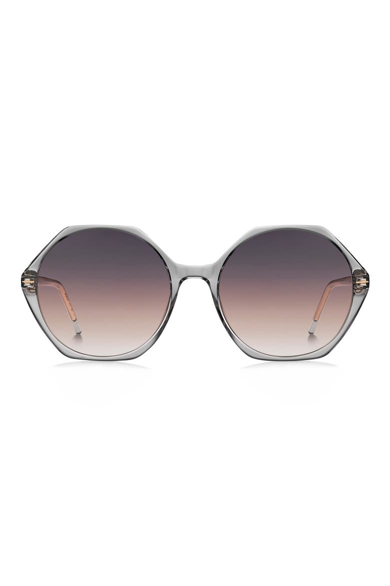 56mm Geometric Sunglasses, Main, color, 0KB7-PR