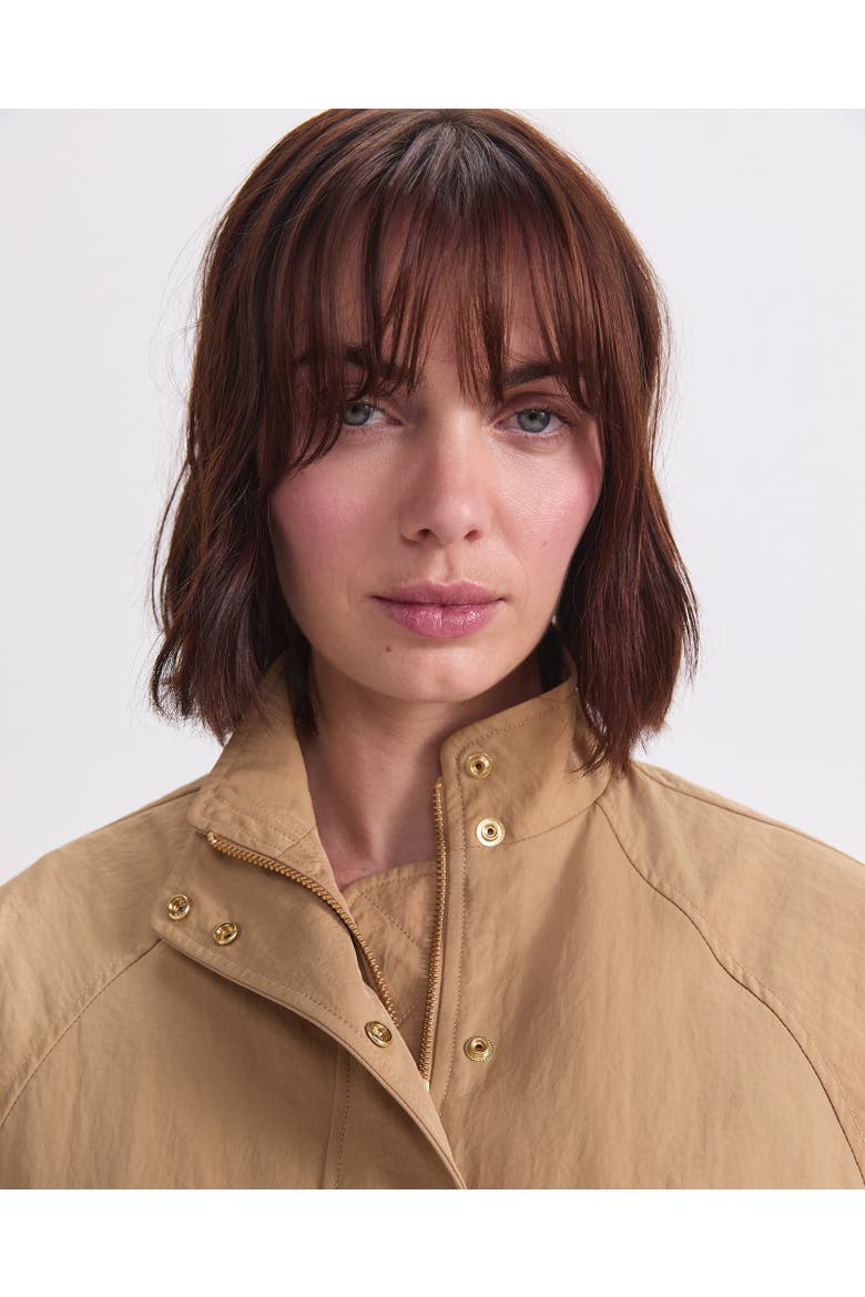 Tia Utility Windcheater Jacket, Alternate, color, Sand
