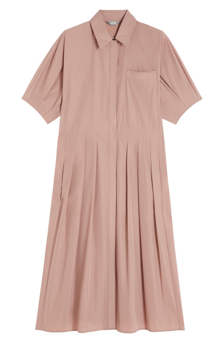 MM by Max Mara Cadmio Midi Shirtdress, Alternate, color, Pink