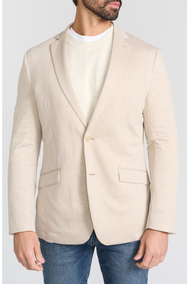 Tan Textured Neat Knit Sport Coat, Main, color, TAN