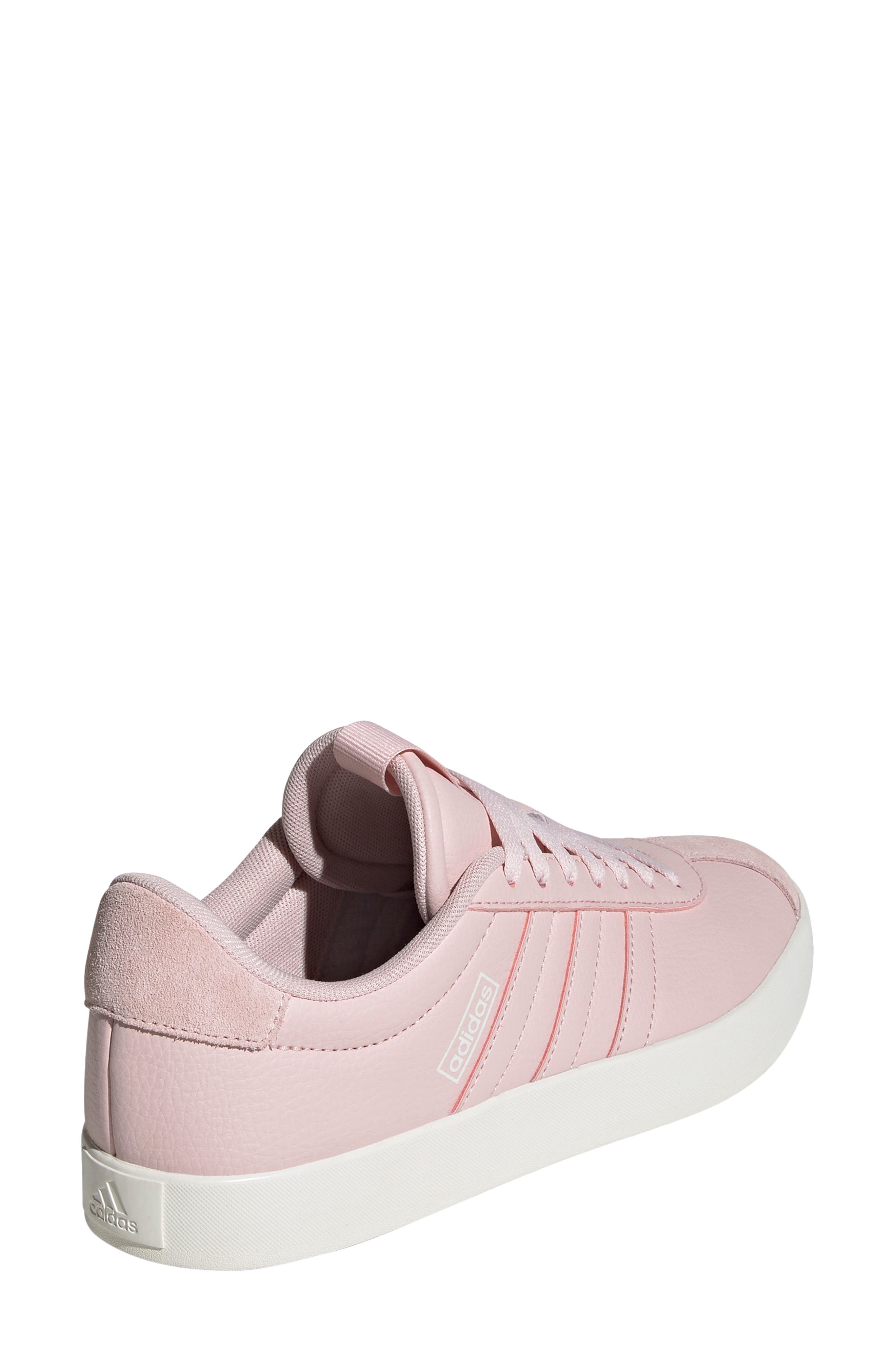 adidas VL Court 3.0 Skateboard Sneaker, Alternate, color, Pink/Pink/ Off White