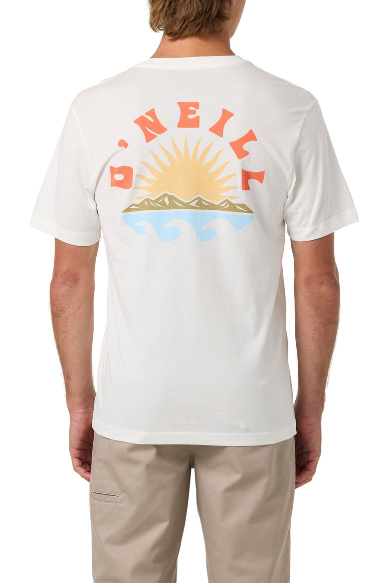 Solar Scenic Graphic T-Shirt, Alternate, color, TOFU