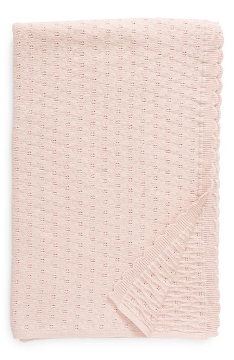 Pointelle Blanket
