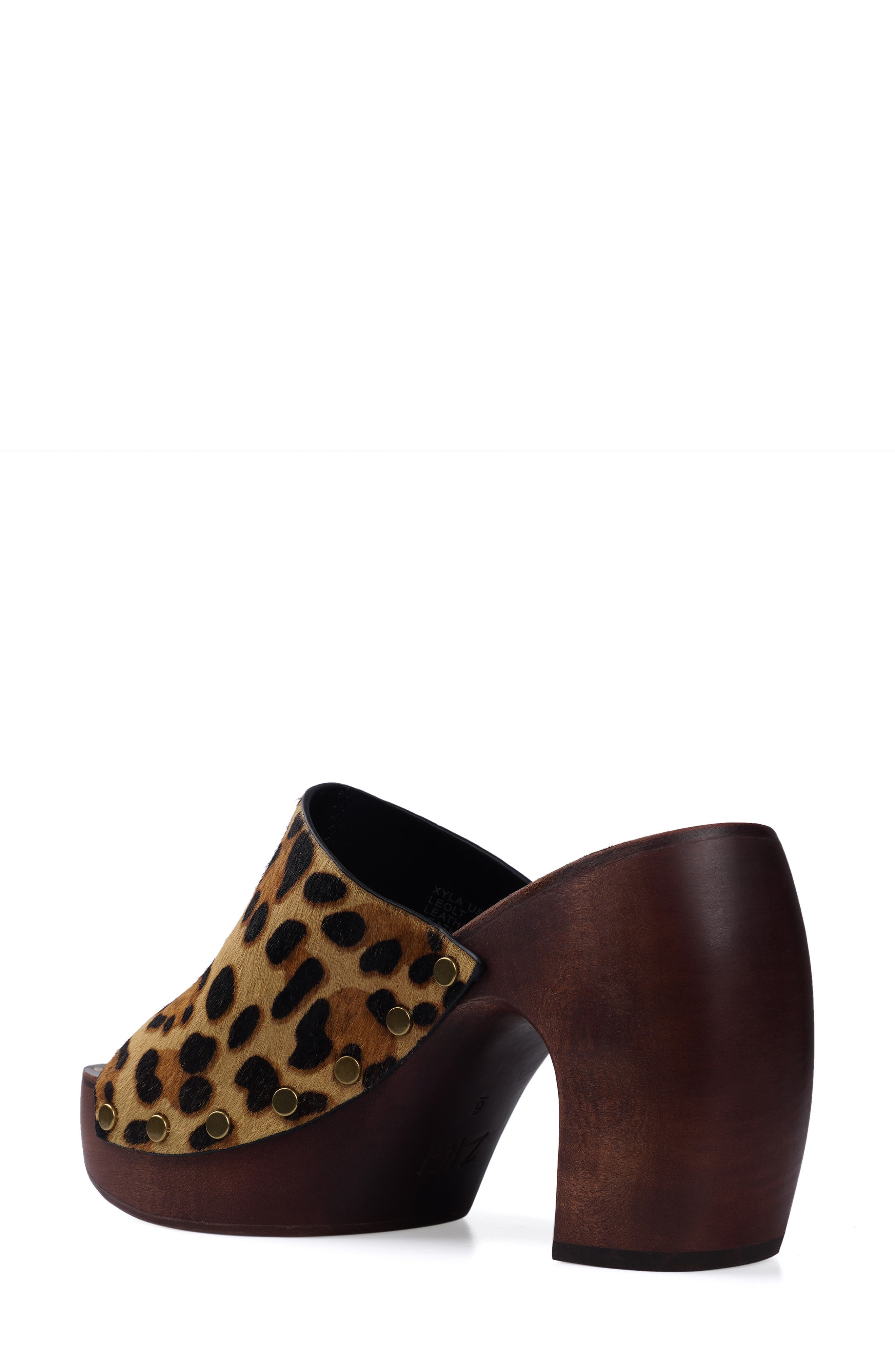 Xyla Platform Sandal, Alternate, color, LEOPARD