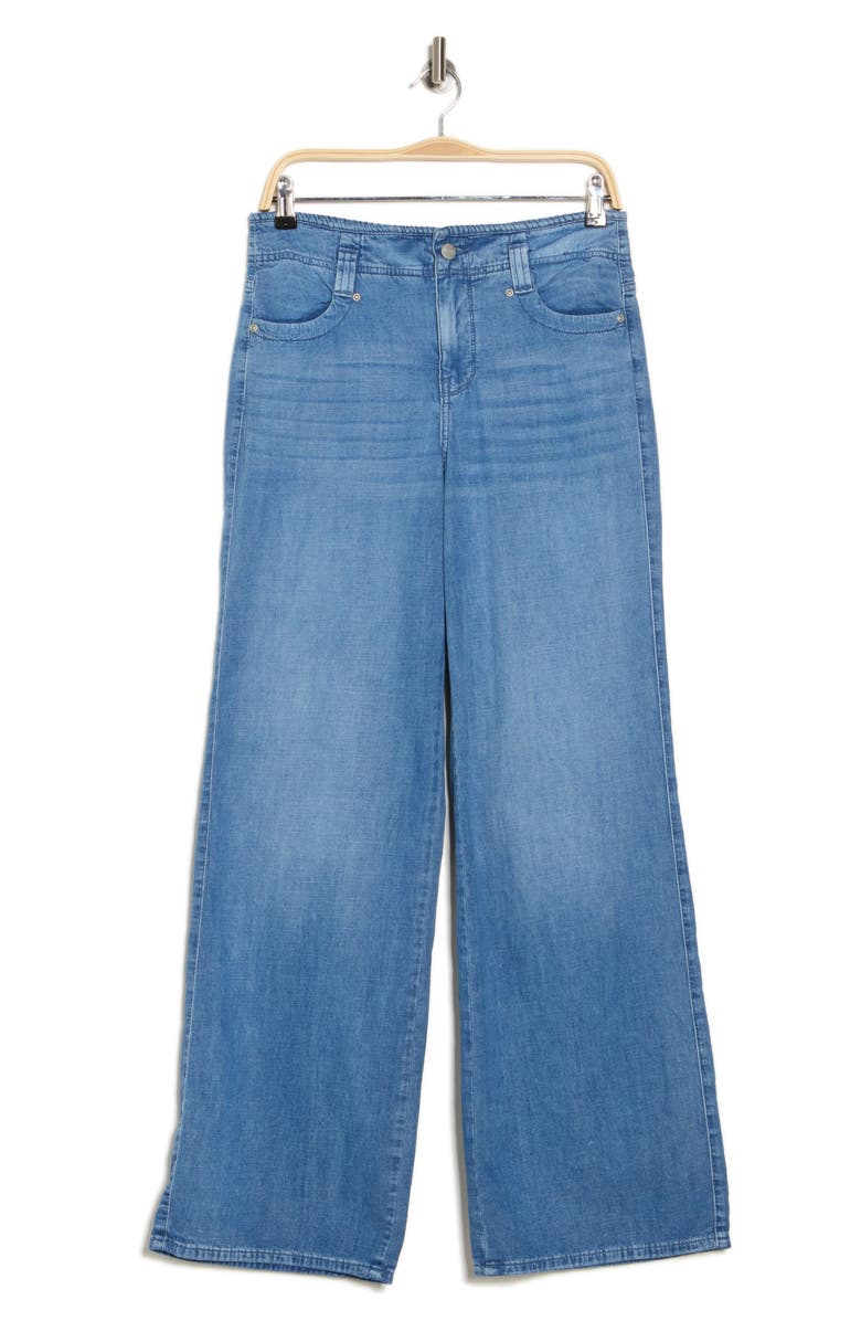 NYDJ Teresa High Waist Wide Leg Clean Hem Jeans, Alternate, color, 