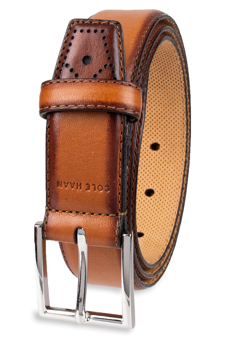 Harrison Leather Belt, Alternate, color, BRITISH TAN