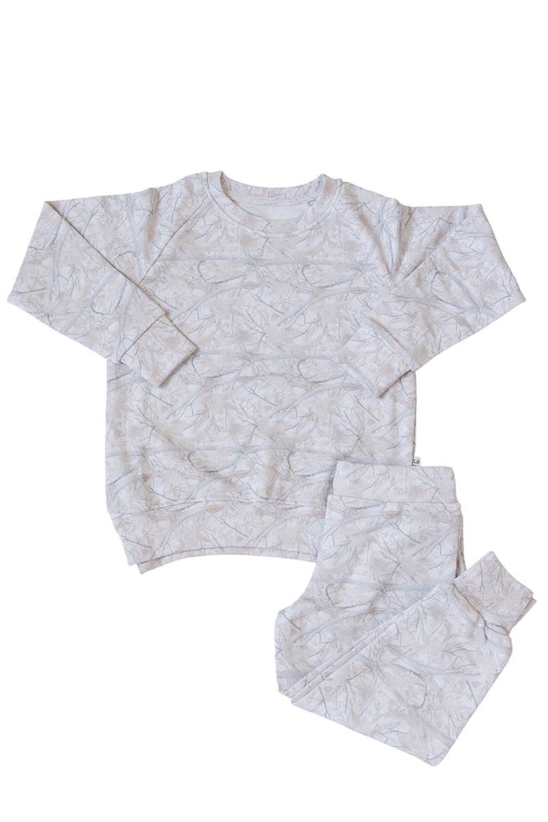 Baby Sweatshirt and Jogger Set, Main, color, White Oak Camo