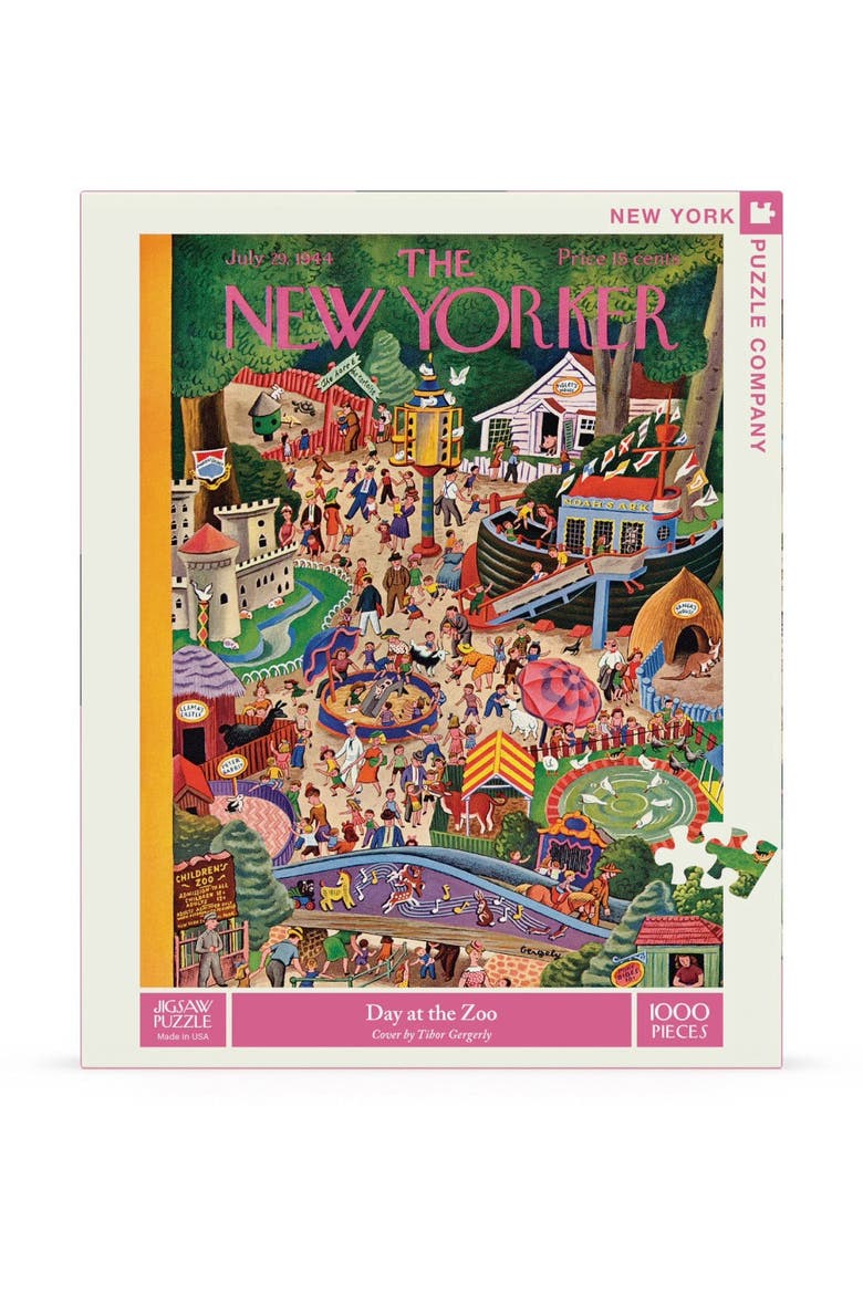 Day at the Zoo 1000 Piece Puzzle, Main, color, No Color