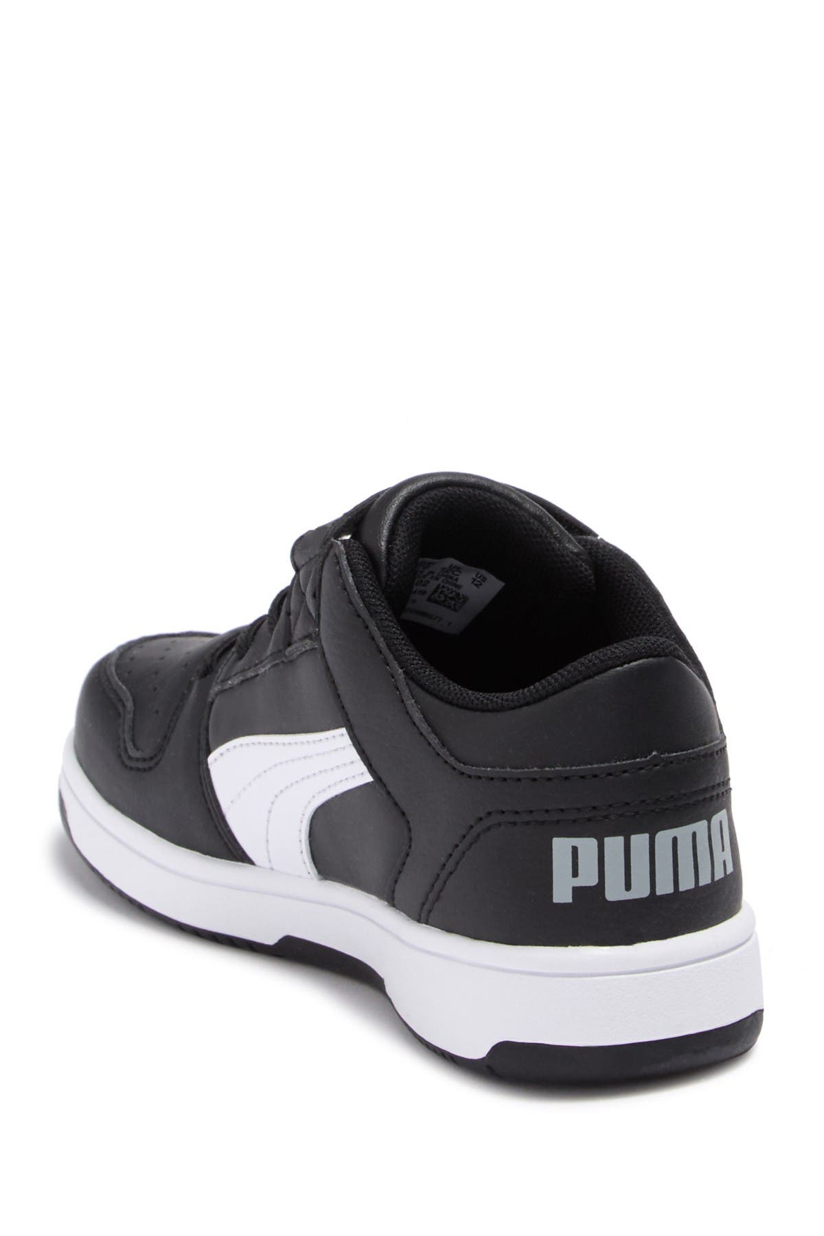PUMA Rebound Layup Lo Sneaker, Alternate, color, Black