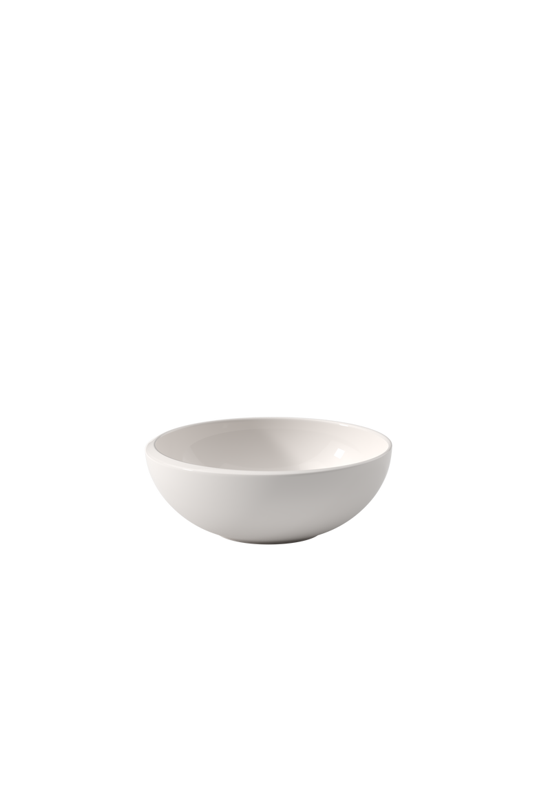 NewMoon Small Round Vegetable Bowl, Main, color, white