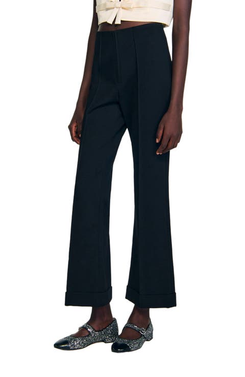 Straight-leg trousers
