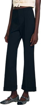 SANDRO Straight-leg trousers