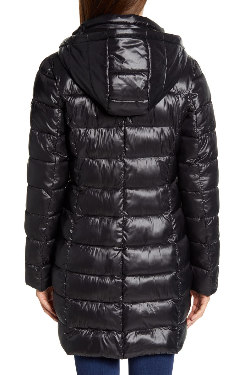 Via Spiga Three-Quarter Packable Puffer Jacket, Alternate, color,