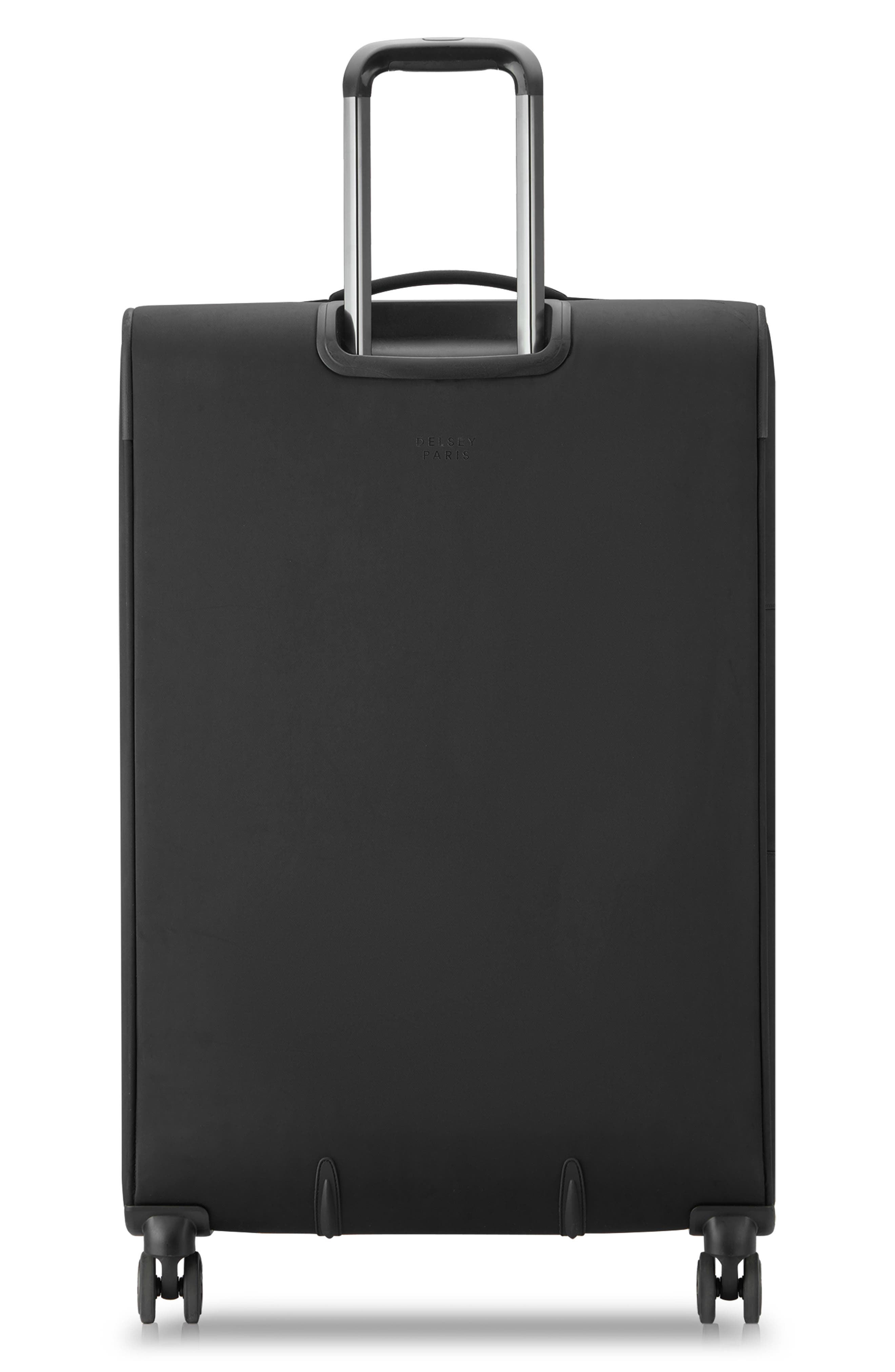 DELSEY Cruise 3.0 28-Inch Softside Spinner Luggage, Alternate, color, Black