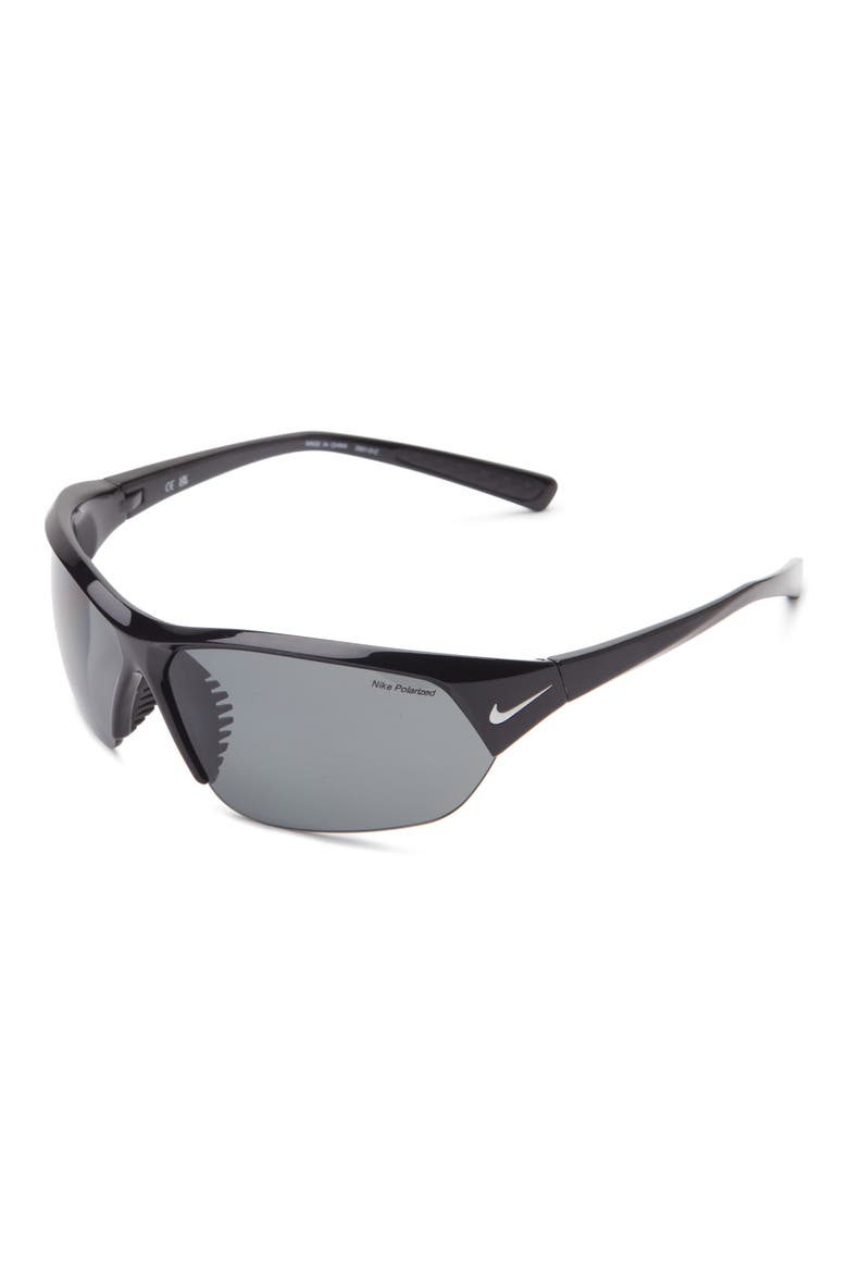 Skylon Ace 69mm Rectangular Sunglasses, Alternate, color, BLACK/ WHITE