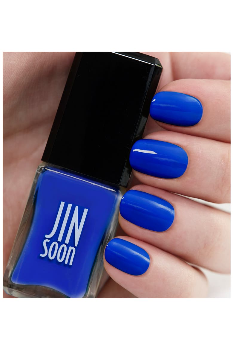 'Cool Blue' Nail Lacquer, Alternate, color, COOL BLUE