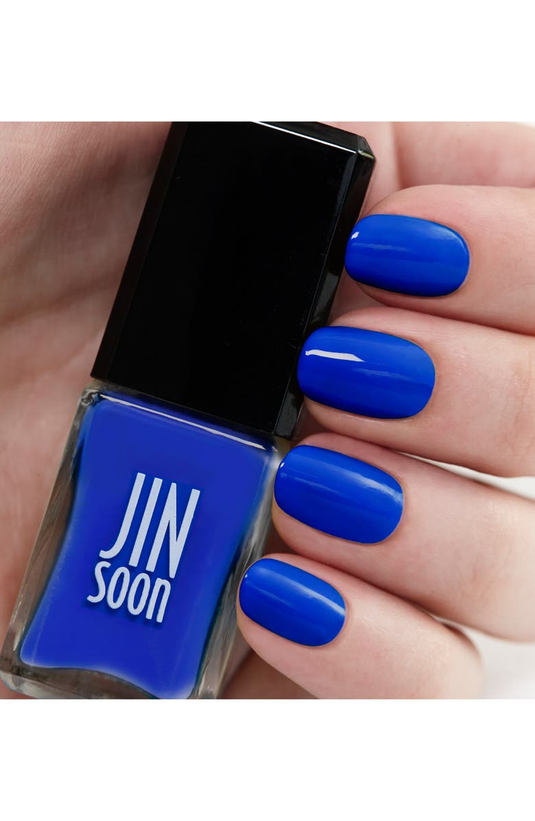 JINsoon 'Cool Blue' Nail Lacquer, Alternate, color, 