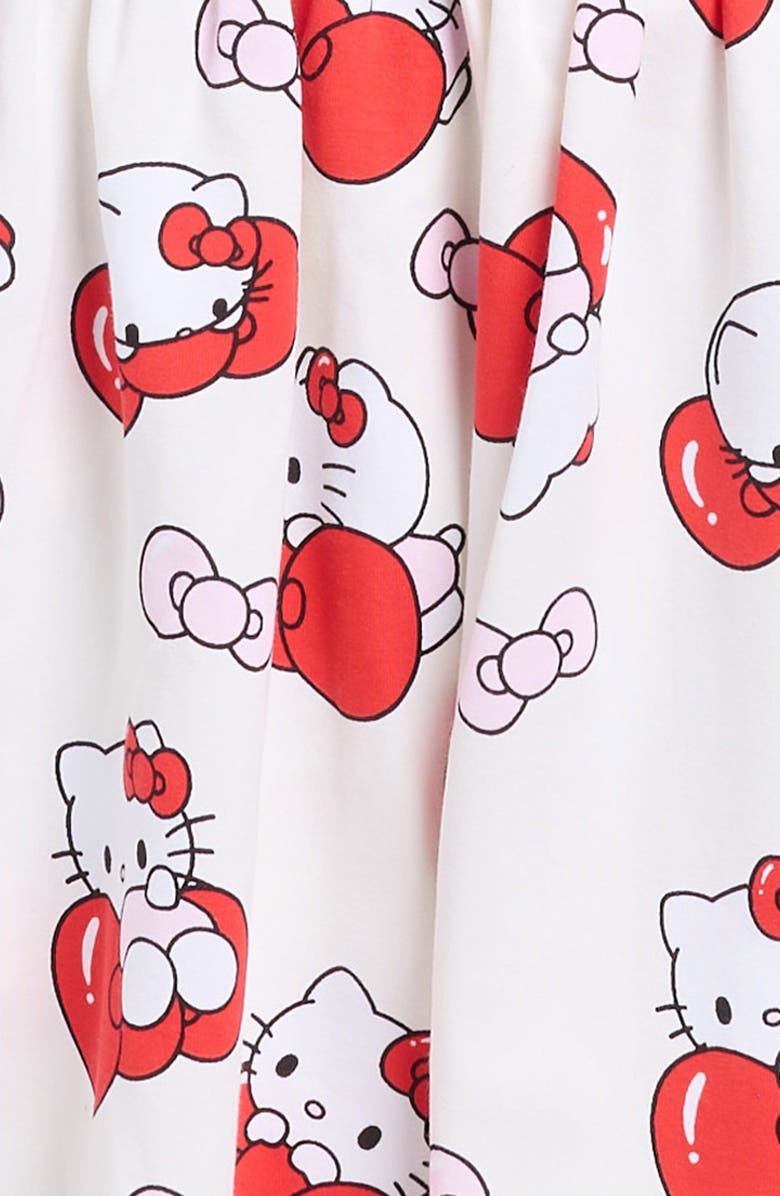 Rock Your Kid x Hello Kitty<sup>®</sup> Kids' Long Sleeve Jersey Dress, Alternate, color, Cream