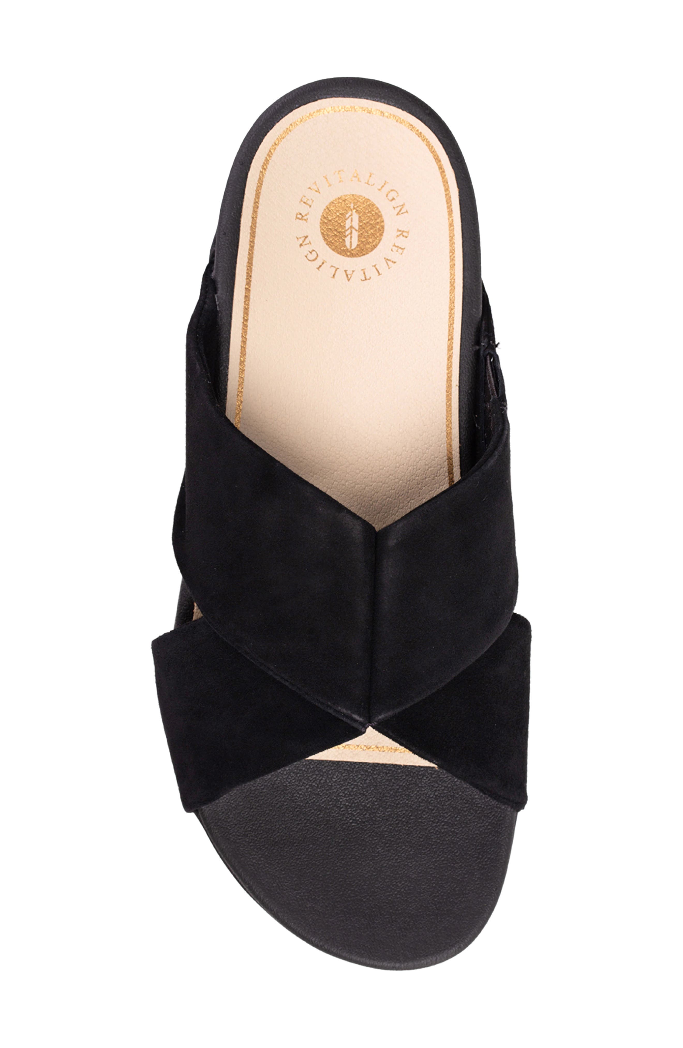 Riviera Slide Sandal, Alternate, color, BLACK/ BLACK