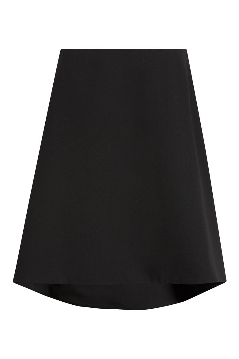 Wool Sablé Skirt, Main, color, BLACK