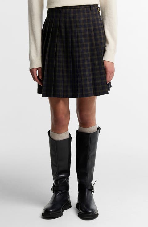 Carville Tartan Miniskirt