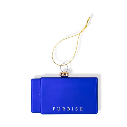 Furbish Matchbook Ornament In Blue