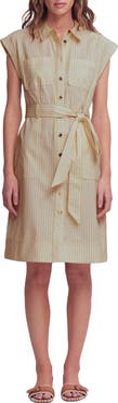 Boden Short Belted Shirt Dress