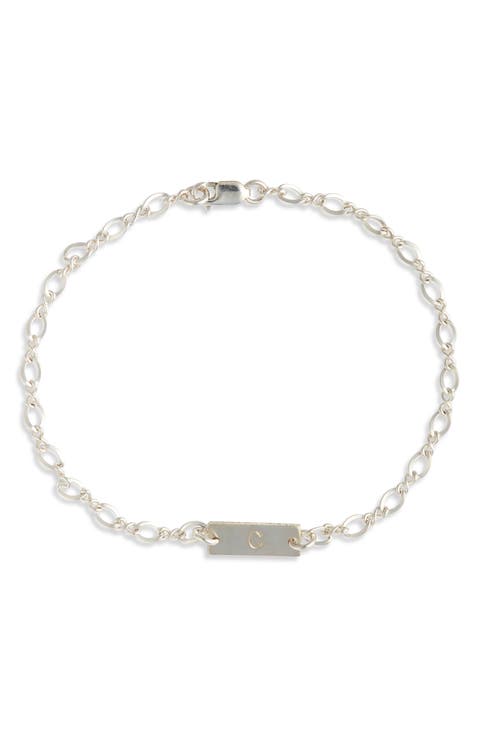 Hadley Initial Bar Bracelet