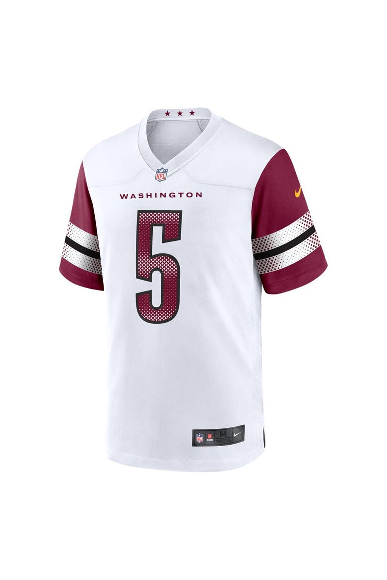 Men's Nike Jayden Daniels White Washington Commanders  Player Game Jersey, Alternate, color, White