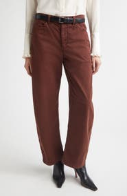 Nili Lotan Tribeca Barrel Leg Pants