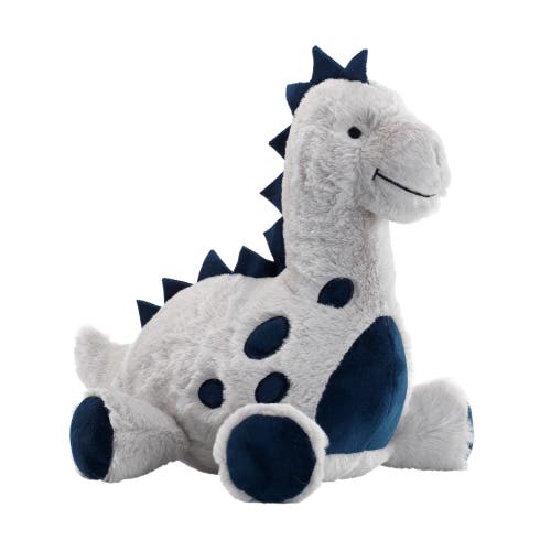 Lambs & Ivy Baby Dino Plush Dinosaur Stuffed Animal Toy Plushie- Spike in Blue  product