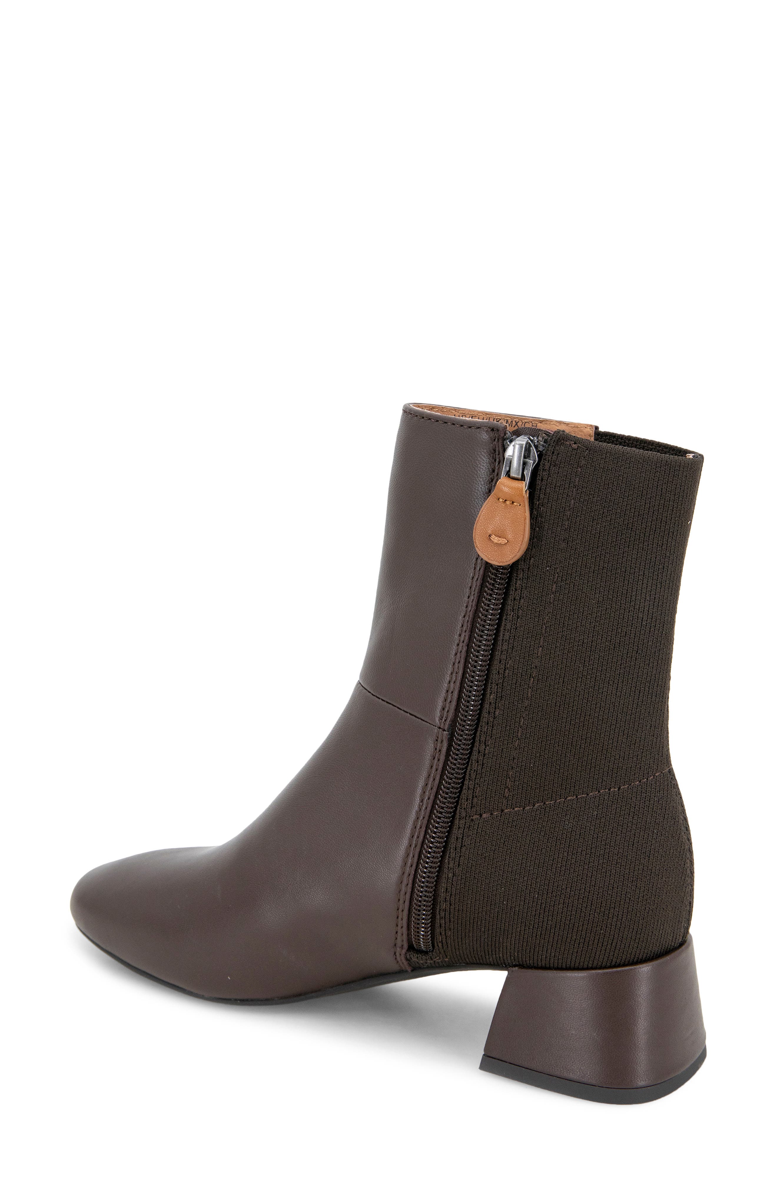 Gentle Souls Eileen Bootie, Alternate, color, Chocolate Leather