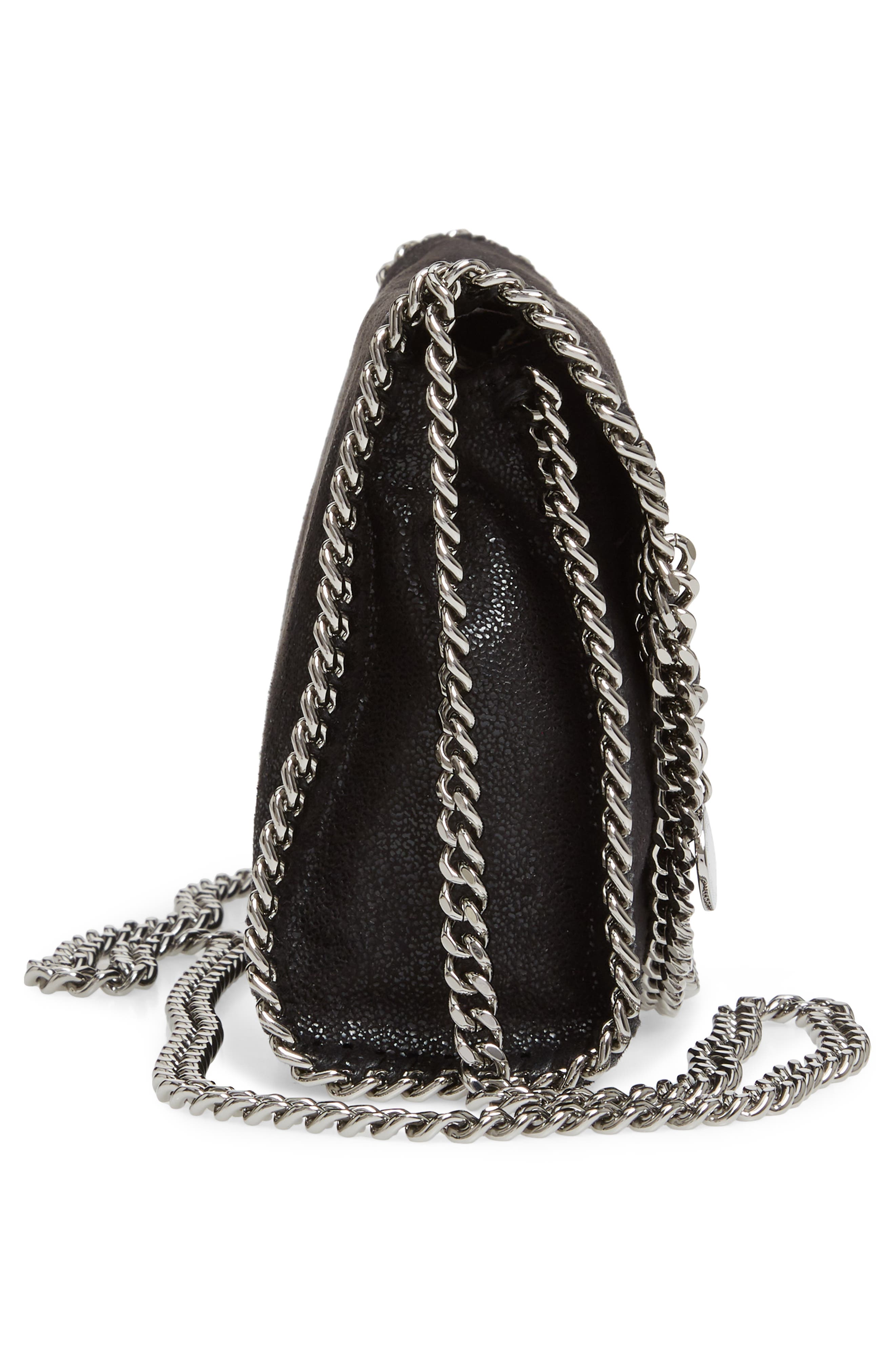 Stella McCartney Falabella Faux Leather Crossbody Bag, Alternate, color, 