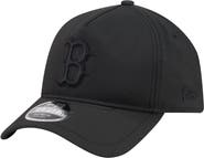 New Era Men's New Era Black Boston Red Sox Injection Apex 9FORTY Adjustable Hat