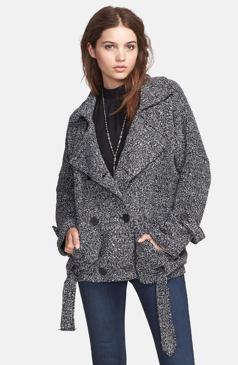 Free People Oversize Knit Jacket, Main, color,