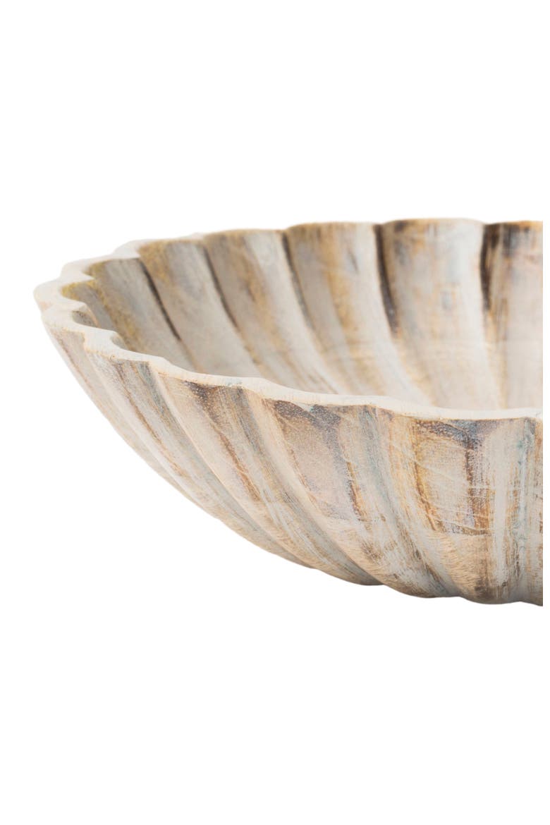 Scallop Serenity Bowls - Greywash, Alternate, color, Grey