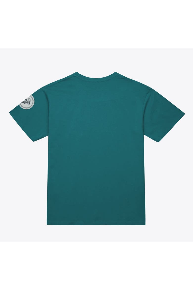 Men's Mitchell & Ness Aqua Miami Dolphins Head Coach Classic T-Shirt, Alternate, color, Aqua