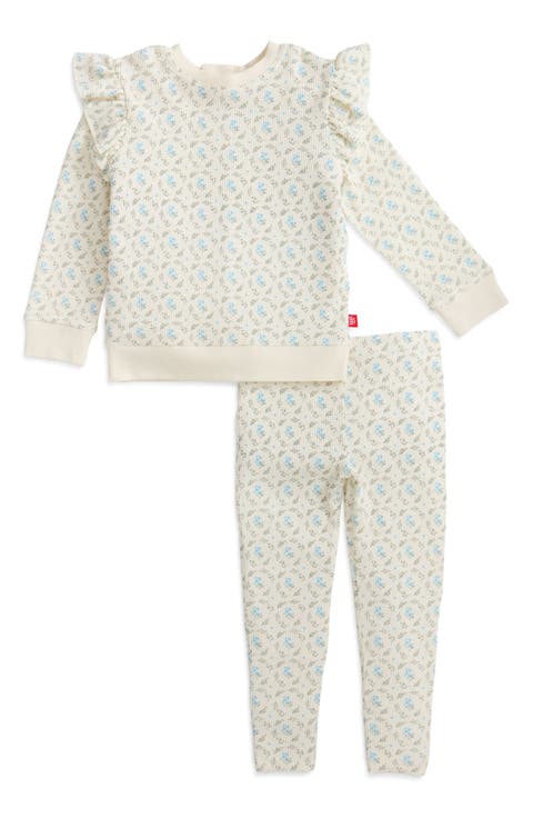 Eloise Waffle Knit Top & Leggings Set (Baby)