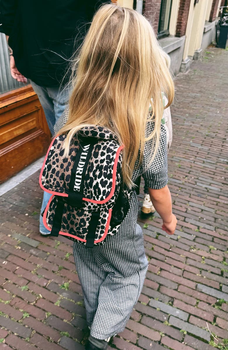 WILDRIDE Kid Sized Recycled Materials Backpack, Alternate, color, Savannah