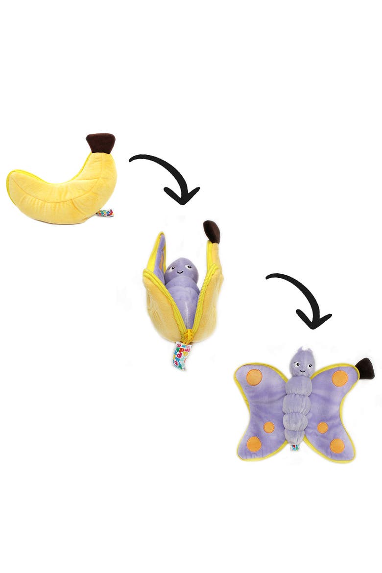 Poppet the Butterfly Banana, Main, color, Yellow