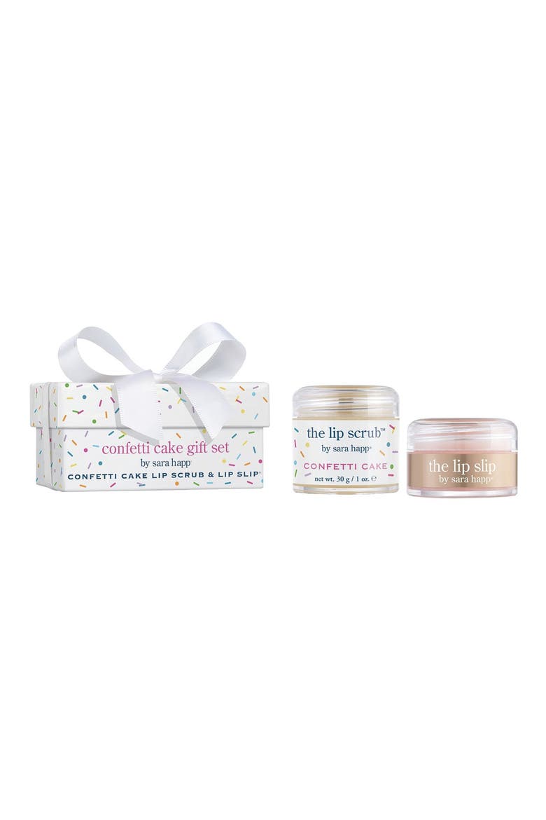 'The Lip Scrub™ - Confetti Cake' Gift Set (Limited Edition), Main, color, NO COLOR