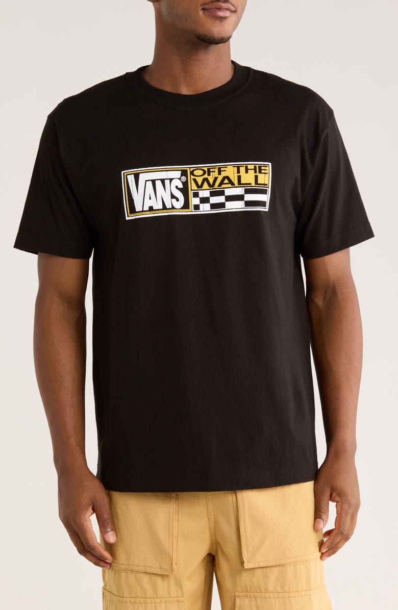 Vans Hi Stretch Logo Cotton Graphic T-Shirt, Main, color, 